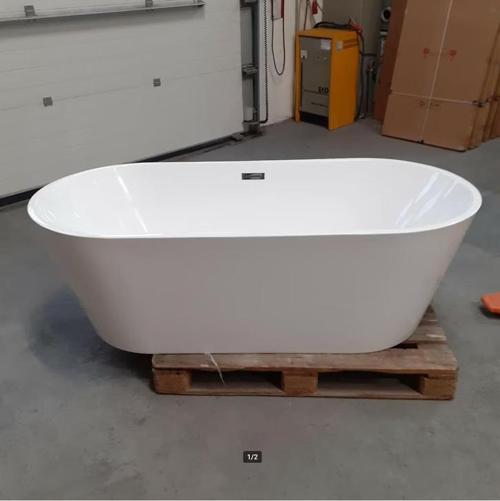 NIEUW BINNEN! Vrijstaand Ligbad, Twee-persoons, Wit, Nr163, Huis en Inrichting, Woonaccessoires | Overige, Nieuw, Ophalen of Verzenden