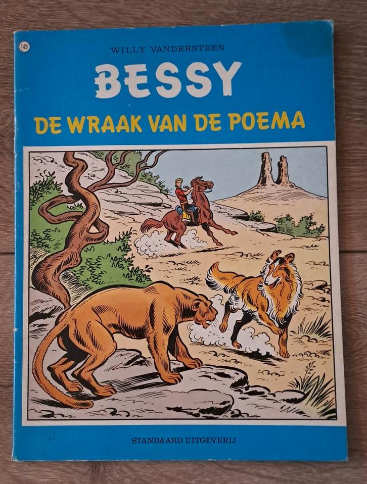 149 - Bessy - De Wraak van de Poema, Boeken, Stripverhalen, Gelezen, Eén stripboek, Ophalen of Verzenden