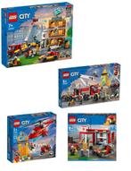 LEGO BRANDWEER 4 stuks COLLECTIE-, Kinderen en Baby's, Speelgoed | Duplo en Lego, Nieuw, Complete set, Ophalen of Verzenden, Lego
