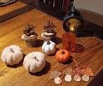 Set decoratiegerief herfst/halloween, allerlei, Ophalen of Verzenden, Zo goed als nieuw