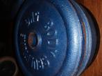 4x5 kg halterschijven, Sport en Fitness, Bowlen, Ophalen, Zo goed als nieuw
