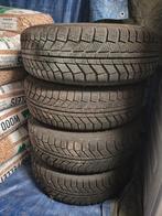 4 pneus neige 175/65 R14 T82 sur jantes en tôle, Auto-onderdelen, Banden en Velgen, Ophalen, 14 inch, Gebruikt, 175 mm