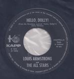 Louis Armstrong & The All Stars – Hello Dolly / A lot of liv, CD & DVD, Vinyles Singles, Enlèvement ou Envoi, Single, Utilisé