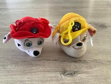 Paw Patrol verschillende pluche hoofd characters (9 cm) beschikbaar voor biedingen