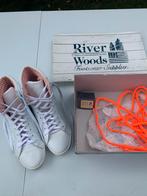 RW River Woods Sneakers  NIEUW wit (met oranje accent), Kleding | Dames, Ophalen of Verzenden, Nieuw, Wit, Sneakers