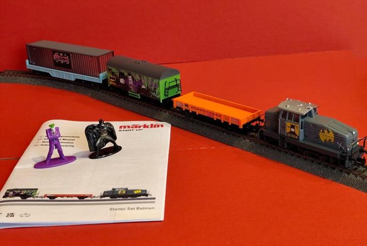 BATMAN Märklin HALLOWEEN-trein H0 - 1:87, Hobby en Vrije tijd, Modeltreinen | H0, Nieuw, Locomotief, Wisselstroom, Märklin, NS