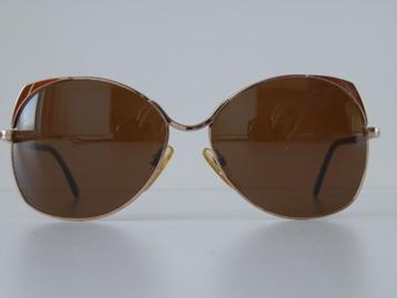 Rodenstock Arabelle gouden zonnebril. 10K. Vintage.