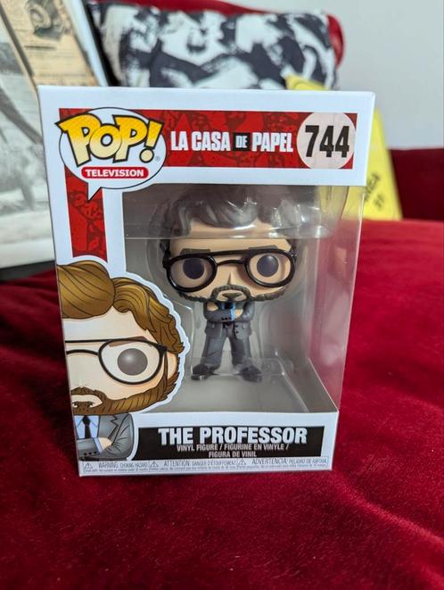 Funko Pop La Casa de Papel #744 — De professor, Verzamelen, Beelden en Beeldjes, Zo goed als nieuw, Mens, Ophalen of Verzenden