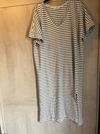 lang kleed cremewit zwart lola liza met split 3xl 50, Lola liza, Ophalen of Verzenden, Gedragen, Jurk