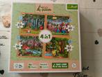Eco puzzel 4in1, Ophalen of Verzenden, 10 tot 50 stukjes, Zo goed als nieuw, 4 tot 6 jaar