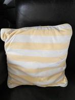 Coussin déco, Ophalen of Verzenden, Gebruikt, Geel, Vierkant