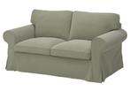 Canapé 2 places EKTORP gris-vert, Banc droit, Enlèvement, Deux personnes, Tissus