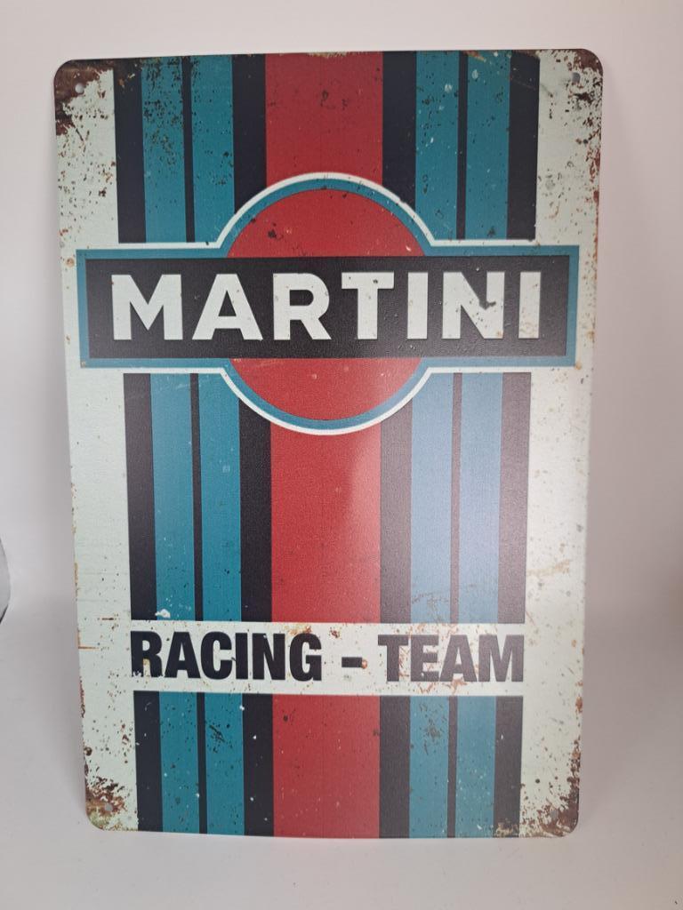 plaque métal de décoration MARTINI RACING, Enlèvement ou Envoi, Neuf