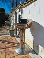Barbecue  inox, Tuin en Terras, Houtskoolbarbecues, Ophalen of Verzenden, Gebruikt