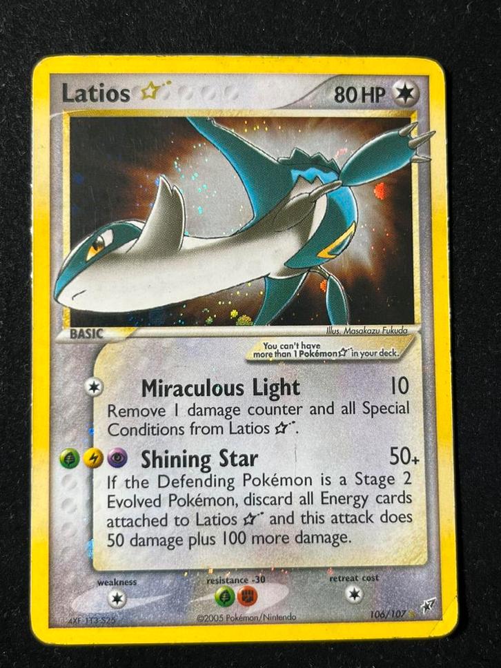 Étoile dorée Latios, Hobby & Loisirs créatifs, Jeux de cartes à collectionner | Pokémon, Enlèvement ou Envoi