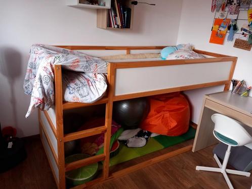 Keerbaar bed, hoog of laagslaper, KURA IKEA 90x200, Kinderen en Baby's, Kinderkamer | Stapelbedden en Hoogslapers, Zo goed als nieuw