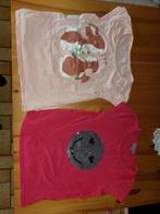 3 T-shirts maat 122 Zara, JBC en C&A, Enlèvement, Utilisé, Fille, Chemise ou À manches longues