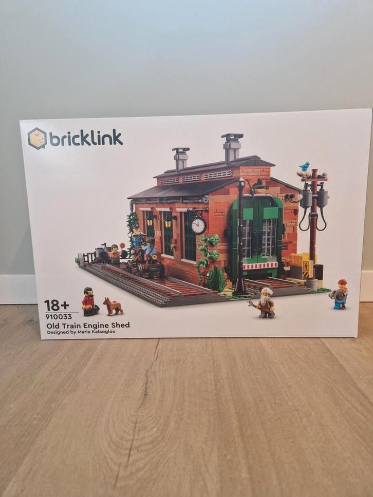 Lego Bricklink serie 1: Old Train Engine Shed 910033, Kinderen en Baby's, Speelgoed | Duplo en Lego, Nieuw, Lego, Complete set