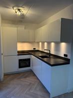 Nette Moderne Hoekkeuken Wit Apparatuur GEDEMONTEERD, Wit, Hoekkeuken, Ophalen of Verzenden, Zo goed als nieuw