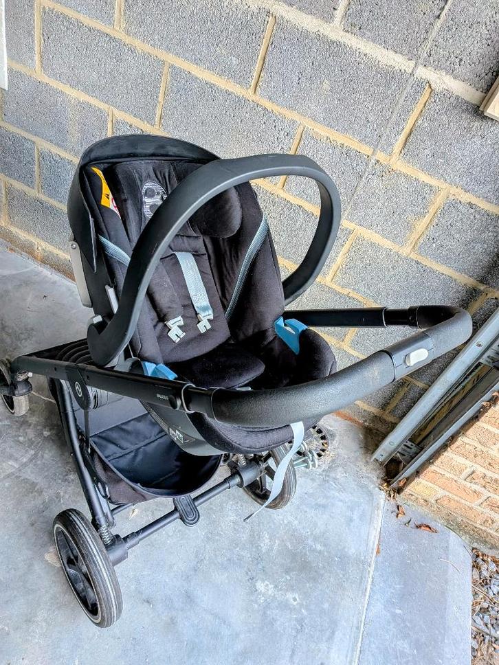 Poussette Trio complet Cybex Balios S lux, Enfants & Bébés, Poussettes & Combinaisons, Utilisé, Poussette combi, Autres marques