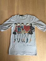 Lang T-shirt Moschino, Maat 38/40 (M), Zo goed als nieuw, Korte mouw, Grijs