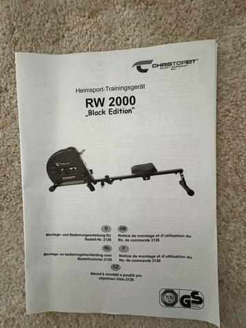 Roeimachine te koop RW2000  beschikbaar voor biedingen