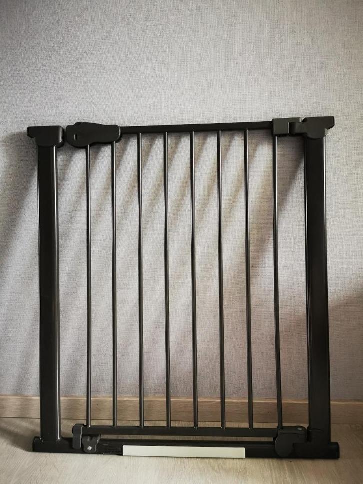 Traphekje Child Wood + verbredingsstukken, Kinderen en Baby's, Traphekjes, Gebruikt, Schroefhekje, Metaal of IJzer, minder dan 100 cm