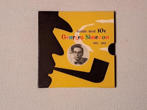 Georges Simenon munt, Postzegels en Munten, Munten | België, Ophalen of Verzenden