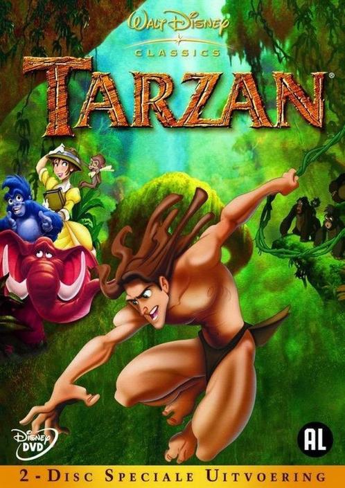 2 Disc DVD Tarzan, Cd's en Dvd's, Dvd's | Tekenfilms en Animatie, Nieuw in verpakking, Ophalen of Verzenden