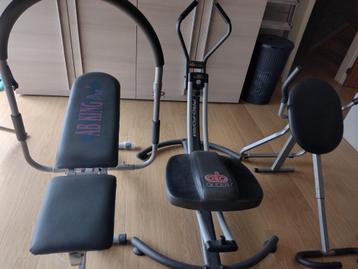 Buikspiertoestellen (3 voor 50 EUR) beschikbaar voor biedingen