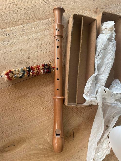 Aura Alt A5A blokfluit met dubbelboring, nieuwstaat, Muziek en Instrumenten, Blaasinstrumenten | Blokfluiten, Zo goed als nieuw