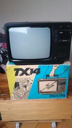 vintage tv TX14 draagbare Philips tv, Ophalen