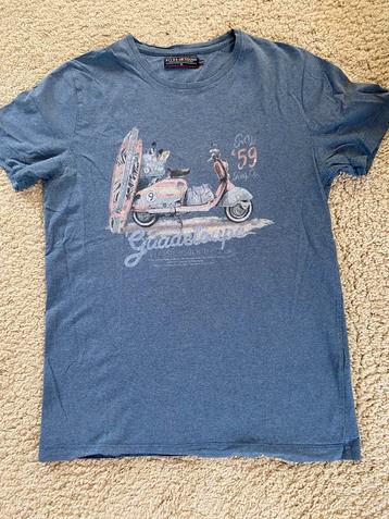 Blauw t-shirt River Woods  medium beschikbaar voor biedingen