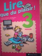 Livre lire que du plaisir 3 micheline de gendth, Livres, Enlèvement ou Envoi, Comme neuf, Primaire, Français