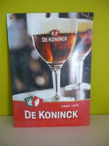 Emaille bord De Koninck bier Antwerpen beschikbaar voor biedingen