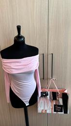 Setje ( 2x Body t -shirt) roze en geel, Ophalen, Nieuw