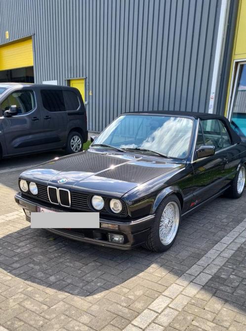 BMW E30 cabrio 3.18, Auto's, BMW, Particulier, 3 Reeks, Elektrische ramen, Elektrisch, Cabriolet, 2 deurs, Handgeschakeld, Zwart