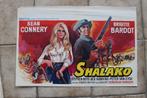 filmaffiche Brigitte Bardot Shalako 1968 filmposter, Verzamelen, Posters, Rechthoekig Liggend, Ophalen of Verzenden, A1 t/m A3