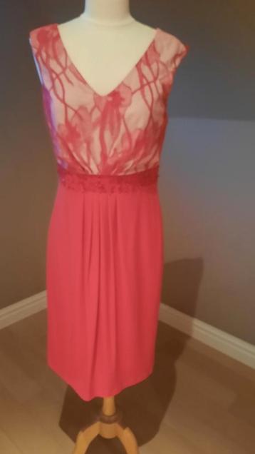 Elegante jurk - maat 38 - merk Linea Raffaelli, Rouge, Taille 38/40 (M), Linea raffaelli, Enlèvement ou Envoi