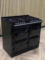 Prachtig Fornuis AGA Six Four Zwart 4 Ovens!, Elektronische apparatuur, Fornuizen, Ophalen of Verzenden, Zo goed als nieuw, Grill