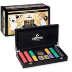Pokerset Copag houten kist (300 chips), Hobby en Vrije tijd, Ophalen of Verzenden, Zo goed als nieuw