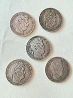 5 frank Louis-Philippe I in zilver, Ophalen