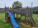 speeltoren (3torens) met 2 glijbanen, schommels en kabelbaan, Kinderen en Baby's, Speelgoed | Buiten | Speeltoestellen, Ophalen