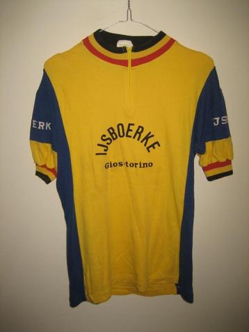 IJsboerke Gios Torino wielershirt vintage shirt maat M beschikbaar voor biedingen