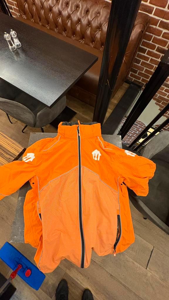 Veste takeway, Kleding | Heren, Sportkleding, Zo goed als nieuw, Oranje, Ophalen of Verzenden