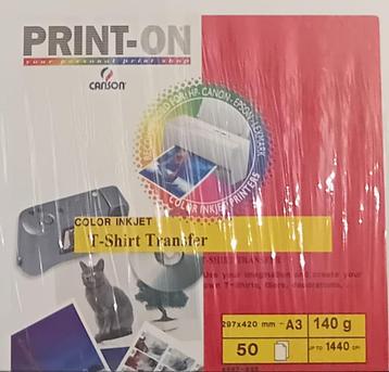 Papier Canson Print-On A3 (1 x 50 feuilles), Enlèvement ou Envoi, Neuf, Applicateur
