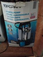 Dompelpomp met vlotter en lange kabel, Tuin en Terras, Waterpompen, Ophalen, Zo goed als nieuw, Elektrisch, Dompelpomp