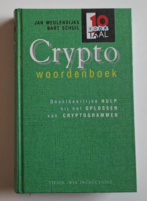 10 voor taal – Crypto woordenboek – Jan Meulendijks, Livres, Loisirs & Temps libre, Utilisé, Enlèvement ou Envoi