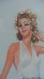 Lithographie art déco de E. Lelièpvre, Antiquités & Art, Art | Eaux-fortes & Gravures, Enlèvement ou Envoi