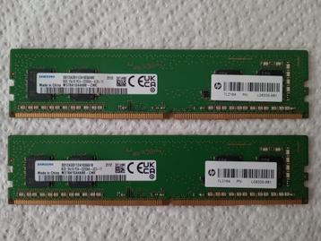 Samsung 8GB DDR4-3200 PC4-25600 1.2V UDIMM disponible aux enchères